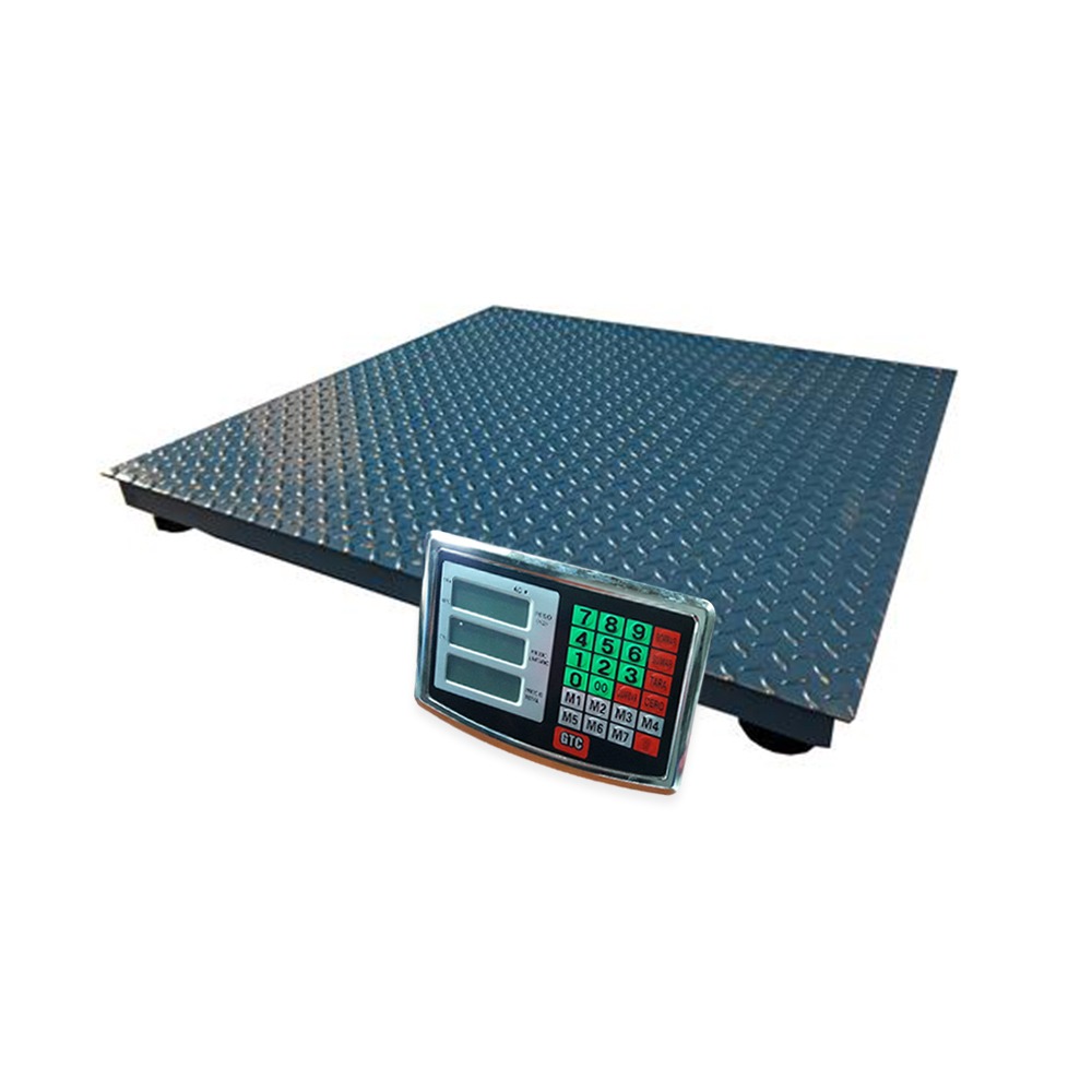 Balanza Industrial 3000 Kg Visor Alámbrico Plataforma ( 150 X 150 Cm)