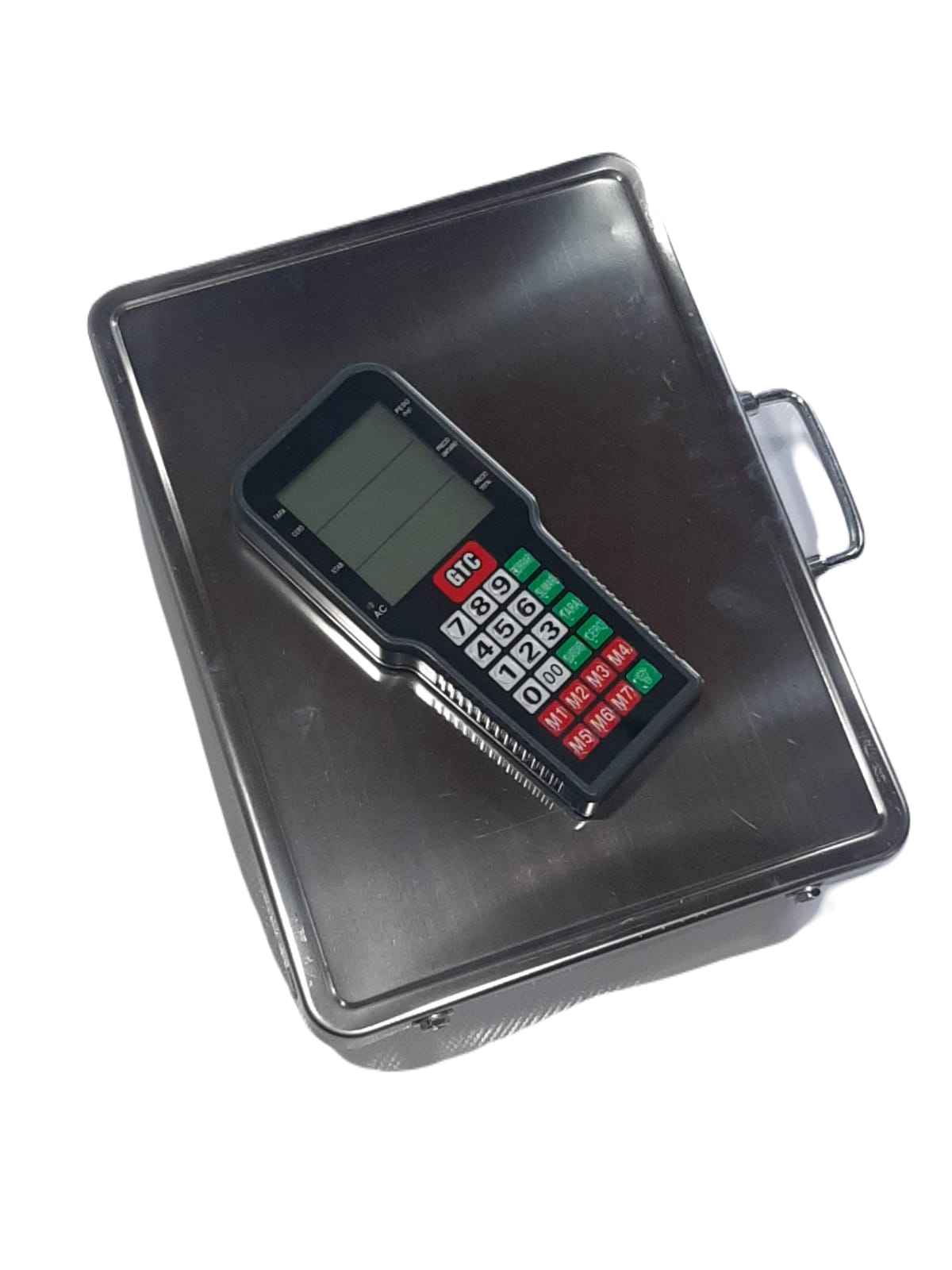 Balanza Digital 300 Kg Visor Inalambrico, Acero Inoxidable Plataforma ( 42 x 52 Cm)