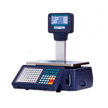 Balanza Tipificadora 30 kg Con Codigo de Barra / XK-2018 + 10 Rollos  40x58mm
